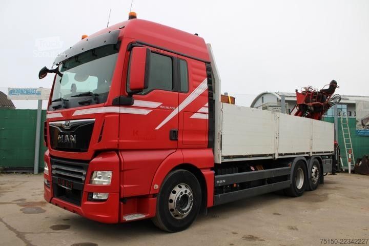 Кран, монтиран на камион MAN 26.500 6x2 KRAN HLK 201 HP a3 Nr: 687