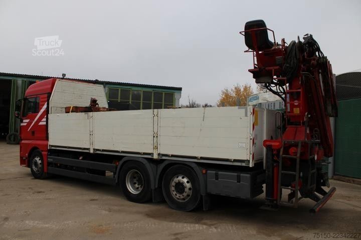 Кран, монтиран на камион MAN 26.500 6x2 KRAN HLK 201 HP a3 Nr: 687