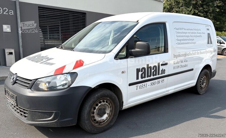 Furgon blaszak VOLKSWAGEN Caddy Maxi, Klima, AHK, lang