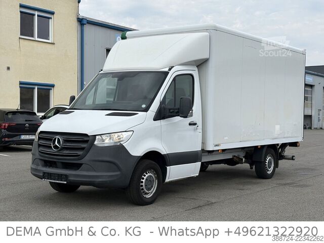 شاحنة صندوقية MERCEDES-BENZ Sprinter 316*Euro 6ZF*Schalt*LBW*Seitentür*Klima