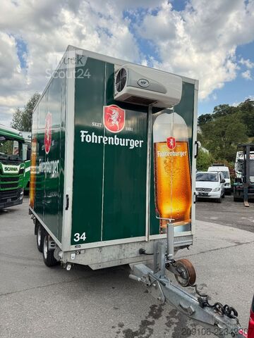 Hűtős pótkocsi HIRTH KK Kühlanhänger GOVI Arktik 2500N