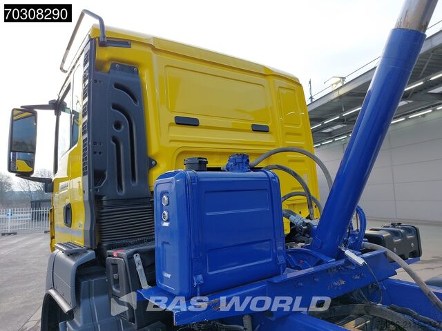Camion de gunoi MAN TGS 35.430 8X4 15m3 CIF Bennes tipper Steel Sus...