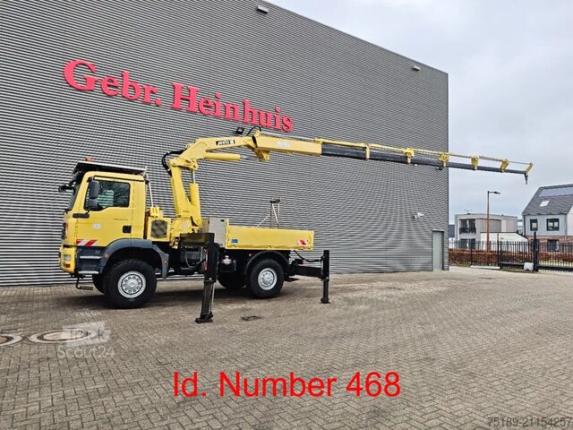 Camión grúa MAN TGM 18.330 4x4 MKG HKL 280 HP Winch Bergstutze!