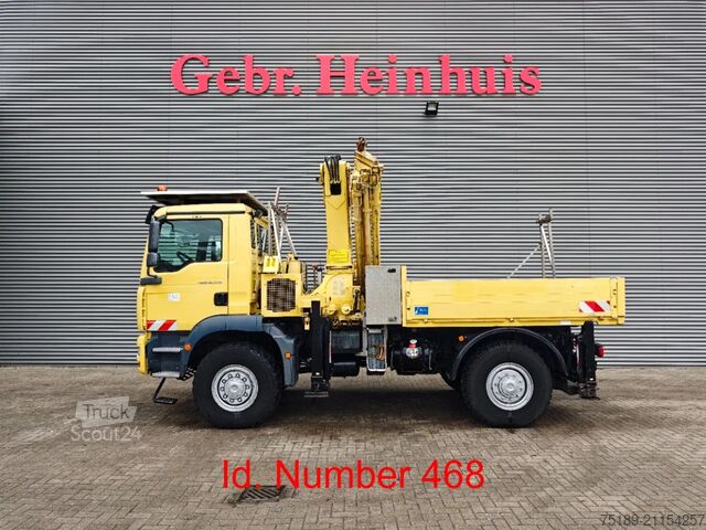 Camión grúa MAN TGM 18.330 4x4 MKG HKL 280 HP Winch Bergstutze!