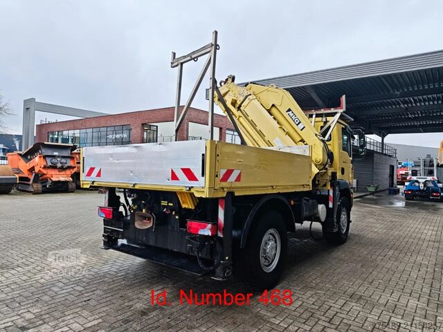 Camión grúa MAN TGM 18.330 4x4 MKG HKL 280 HP Winch Bergstutze!