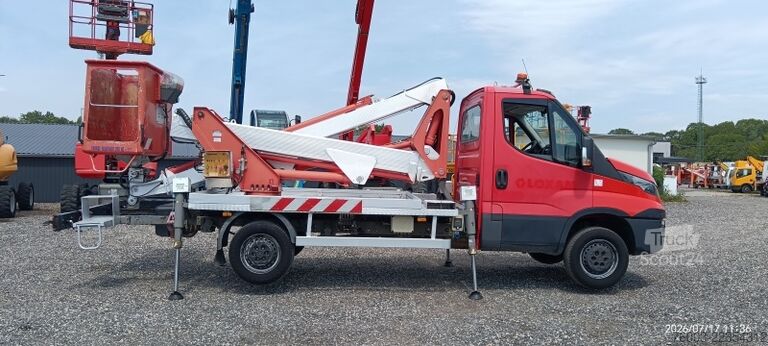 Dubă cu caroserie tip cutie Iveco Daily Multitel MX170 - 17m - 200 kg