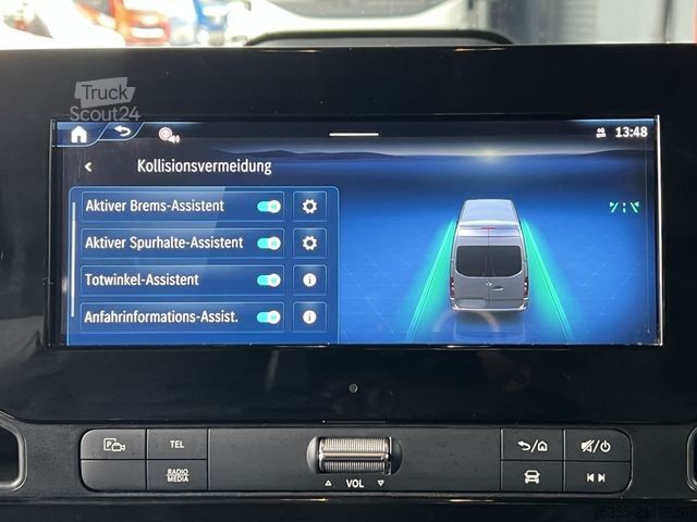 Furgoneta de caja alta MERCEDES-BENZ Sprinter 517 CDI PRO AutomatikSpurhalte AHK