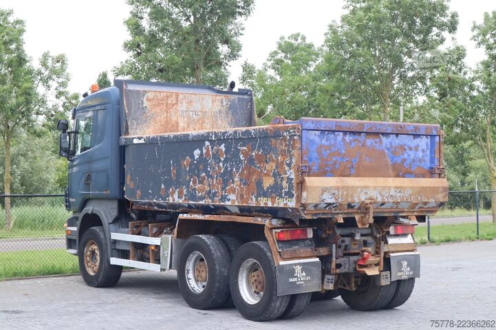 Kipper Scania R500 V8 6X4 FULL STEEL BIG AXLES RETARDER EURO 3