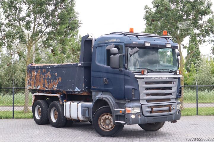Kipper Scania R500 V8 6X4 FULL STEEL BIG AXLES RETARDER EURO 3