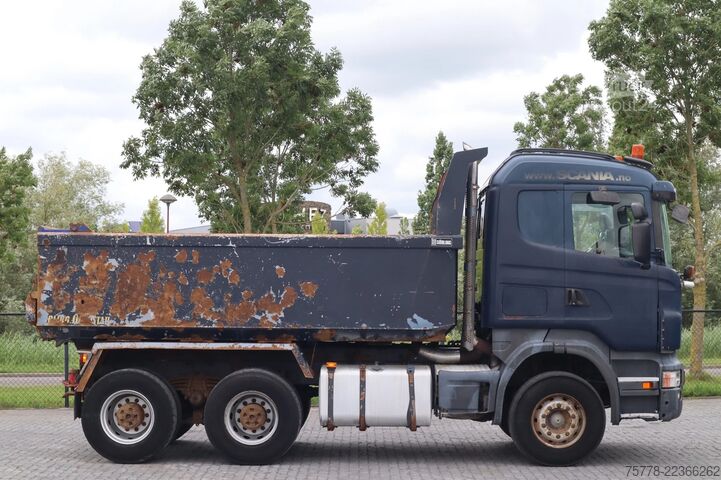 Kipper Scania R500 V8 6X4 FULL STEEL BIG AXLES RETARDER EURO 3