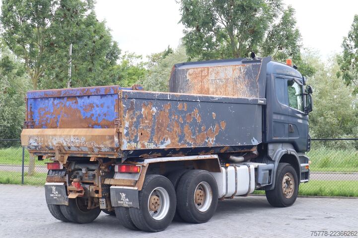 Kipper Scania R500 V8 6X4 FULL STEEL BIG AXLES RETARDER EURO 3