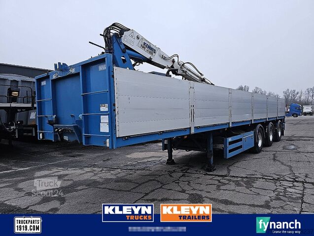 Piattaforma di carico con pareti KWB P-483 STENENTRAILER KENNIS 14 TM
