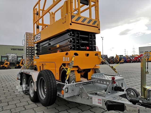 Work platform Brian James Trailers Maschinentransporter Auffahrrampen verschiebbar Anhänger Digger Plant  2700kg