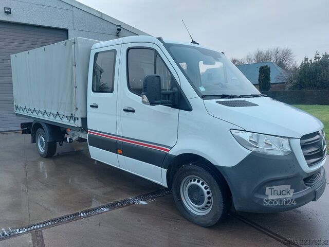  Mercedes Sprinter 316CDI pick up dubbel cab huif