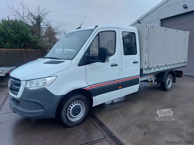 Mercedes Sprinter 316CDI pick up dubbel cab huif