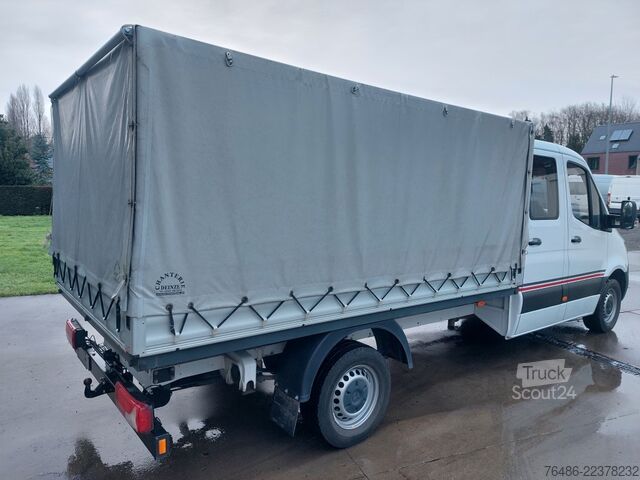  Mercedes Sprinter 316CDI pick up dubbel cab huif