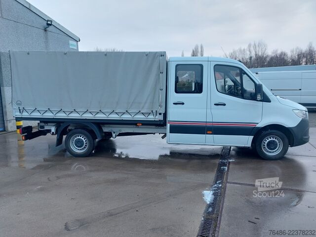  Mercedes Sprinter 316CDI pick up dubbel cab huif