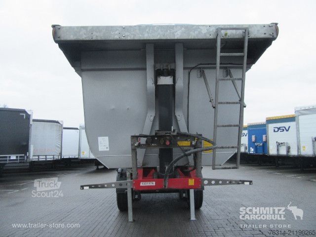 Sklopný návěs Schmitz Cargobull Kipper Stahlrundmulde 29m³