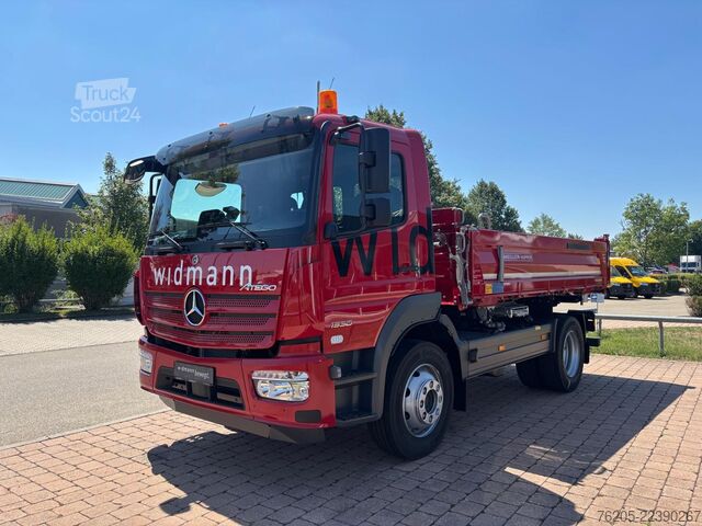 Trostrani kiperski kamion Mercedes-Benz 1530 K AHK AUT SpurH