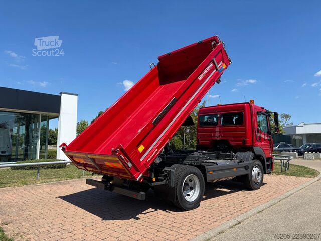 Trostrani kiperski kamion Mercedes-Benz 1530 K AHK AUT SpurH