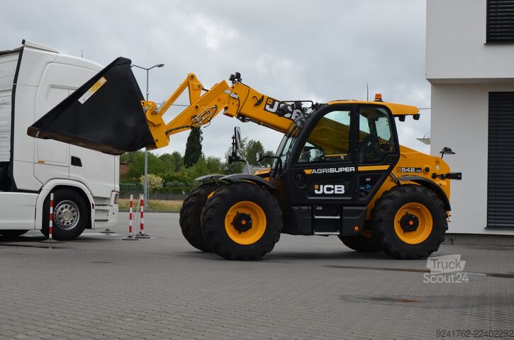  JCB 542-70 AGRI SUPER 2024r / ŁYŻKA 3m i i WIDŁY / 783mth! / TORQUE LOCK 4 /