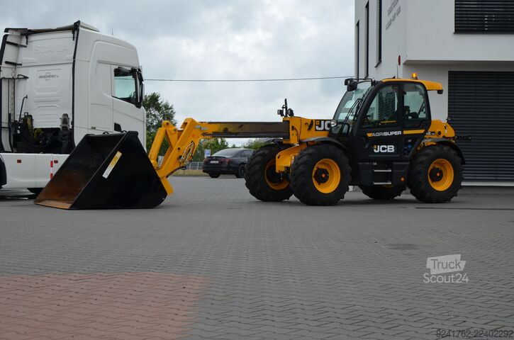  JCB 542-70 AGRI SUPER 2024r / ŁYŻKA 3m i i WIDŁY / 783mth! / TORQUE LOCK 4 /