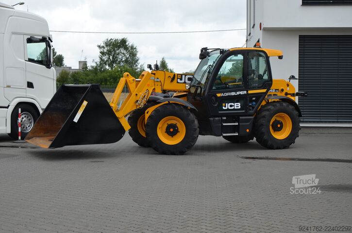  JCB 542-70 AGRI SUPER 2024r / ŁYŻKA 3m i i WIDŁY / 783mth! / TORQUE LOCK 4 /