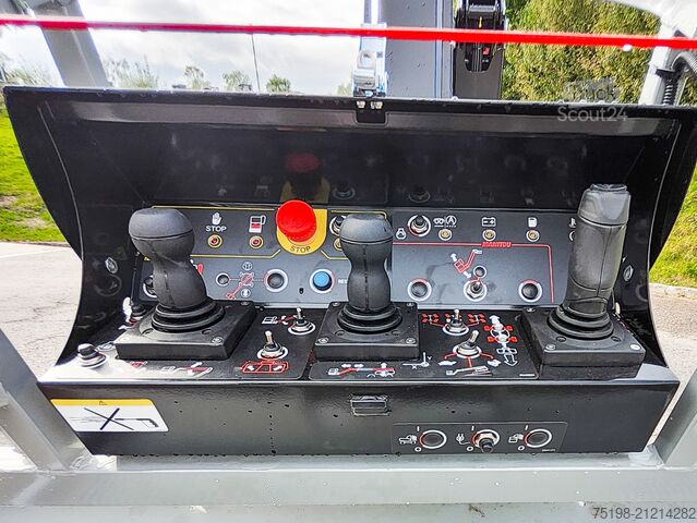 Mafsallı teleskopik çalışma platformu Manitou 160 ATJ Plus