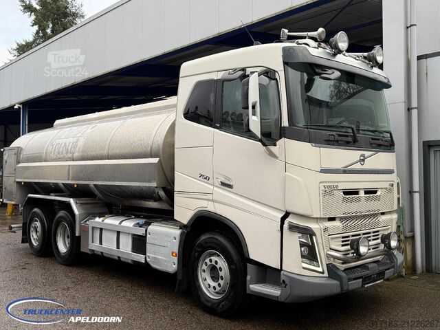 Tankwagen Volvo FH 750 6x2, Retarder, 15000 Liter RVS tank