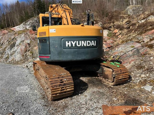 Rupsgraafmachine Hyundai Robex 235 LCR-9 w/ Excavator bucket and gps
