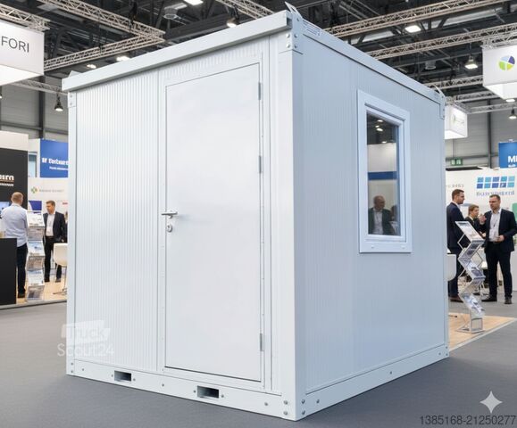 контейнер Elipo® Bürocontainer 2m Mobile Container Isoliert NEU