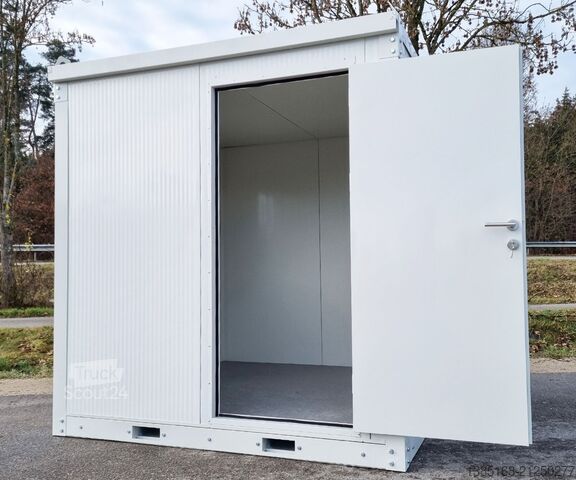 контейнер Elipo® Bürocontainer 2m Mobile Container Isoliert NEU
