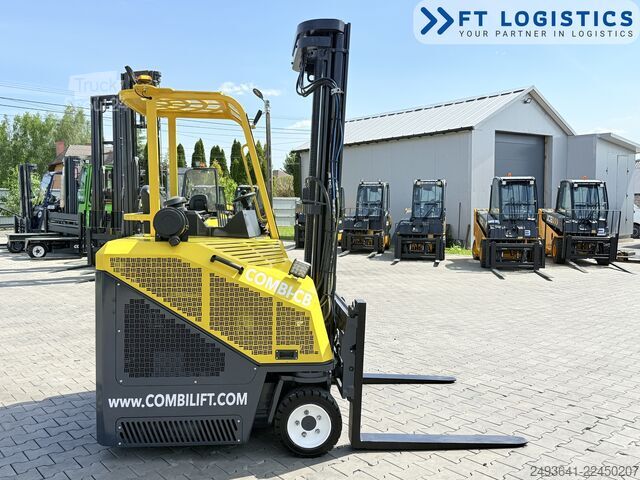 τετραπλής κατεύθυνσης περονοφόρο όχημα Combilift CB3000 GAS DUPLEX 4000MM POSITIONER