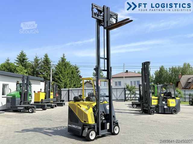 τετραπλής κατεύθυνσης περονοφόρο όχημα Combilift CB3000 GAS DUPLEX 4000MM POSITIONER