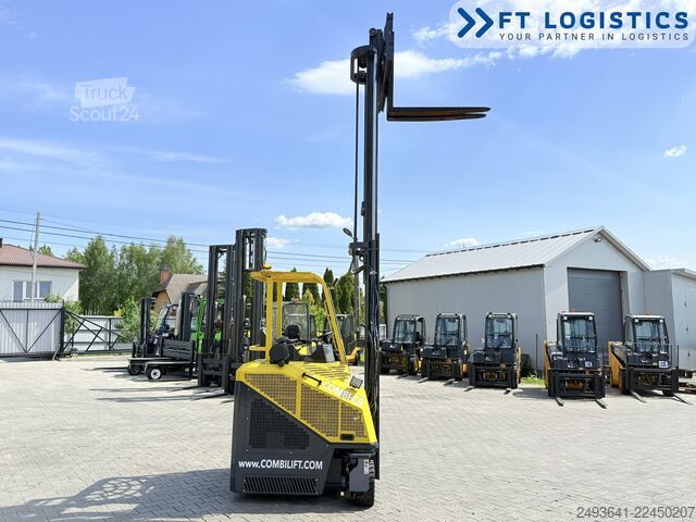 τετραπλής κατεύθυνσης περονοφόρο όχημα Combilift CB3000 GAS DUPLEX 4000MM POSITIONER