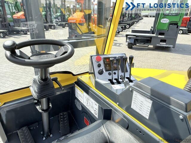 τετραπλής κατεύθυνσης περονοφόρο όχημα Combilift CB3000 GAS DUPLEX 4000MM POSITIONER