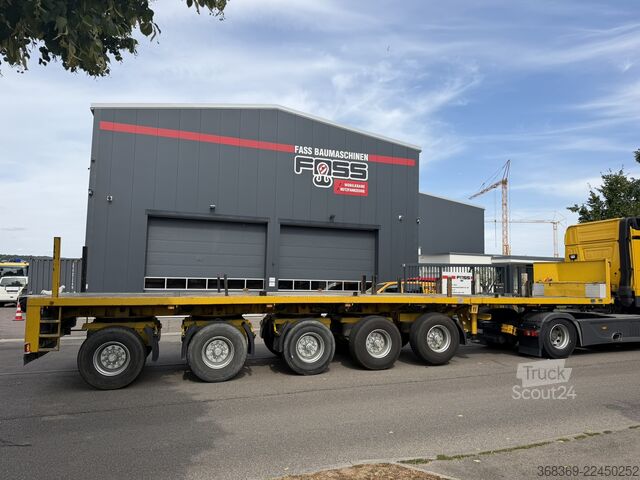 Plattform Auflieger Goldhofer SPZ-DL5-55/80 A - teleskopierbar 7,25 m
