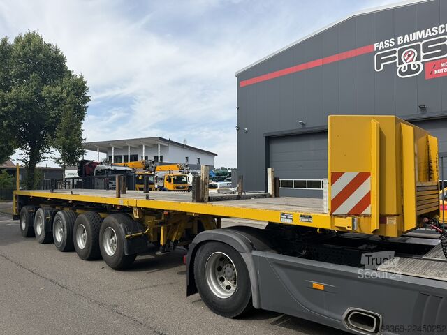 Plattform Auflieger Goldhofer SPZ-DL5-55/80 A - teleskopierbar 7,25 m