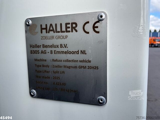 Vuilniswagen DAF FAG XD 300 Geesink 20m³