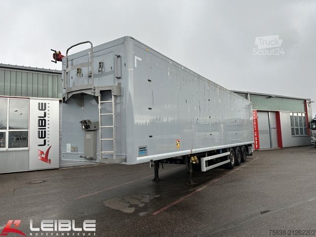 Semi-remorque à plancher roulant KNAPEN KT 01*Schubboden*Cargo Floor*Liftachse*89m³*BPW*