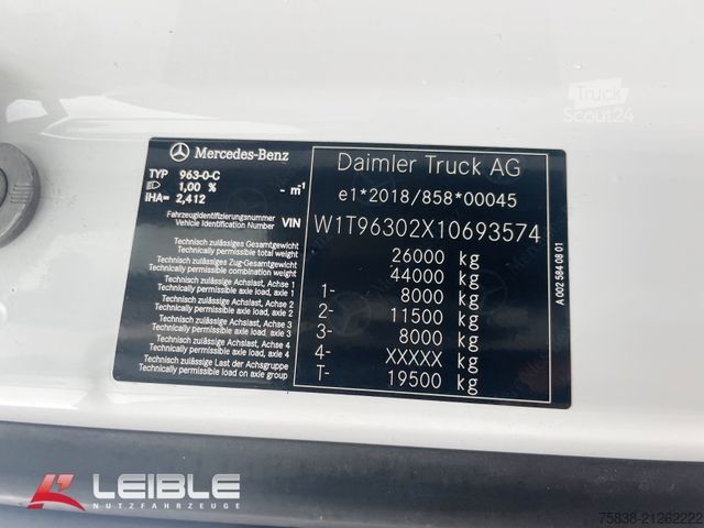 Camión jumbo MERCEDES-BENZ Actros 2545*Jumbo*Quickslider*Durchladesystem*