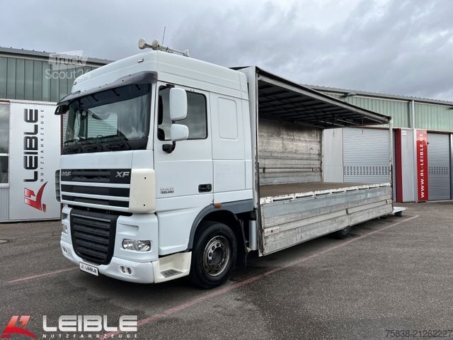 Içecek kamyonu DAF XF 105.460*Schwenkwand Keppler*LBW-Bär*Liftachs*