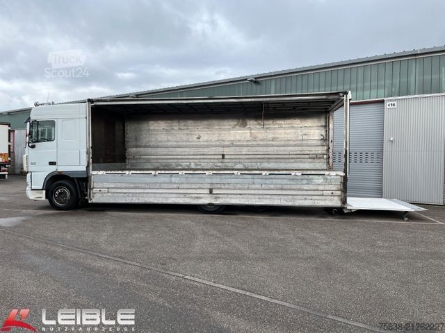 Içecek kamyonu DAF XF 105.460*Schwenkwand Keppler*LBW-Bär*Liftachs*