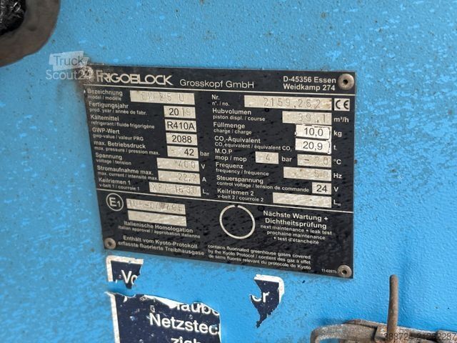 Kühlanhänger Wüllhorst *Tandem*Frigoblock*LBW*SAF-Achsen*TÜV*