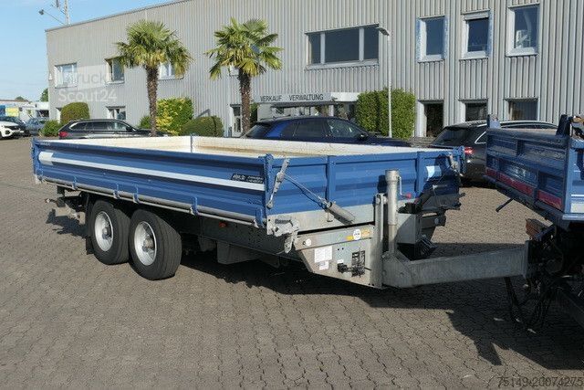 Dieplader oplegger FLIEGL TSK 118, Verzinkt, Tandem, Rampen, 5mtr. lang