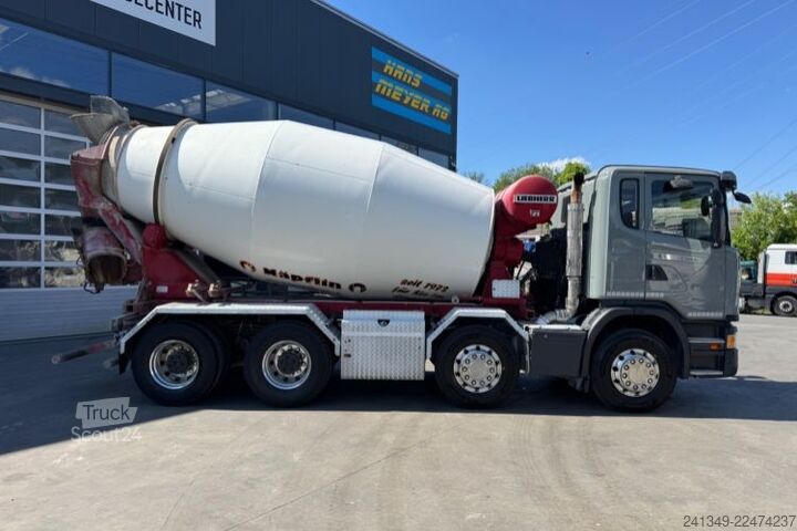 شاحنة خلاطة خرسانة SCANIA G450 8x4 SWS Mischer/Kipper