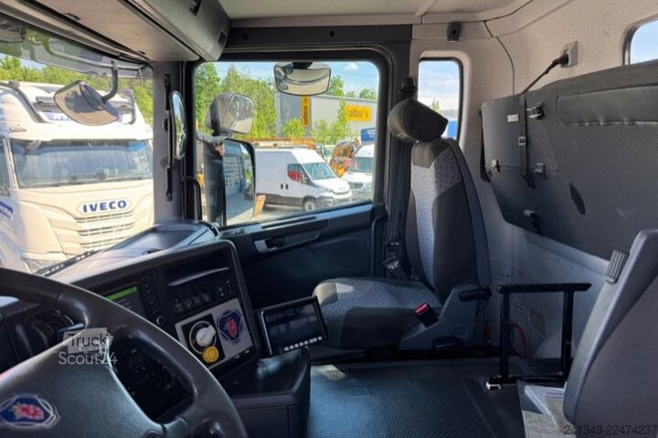 شاحنة خلاطة خرسانة SCANIA G450 8x4 SWS Mischer/Kipper