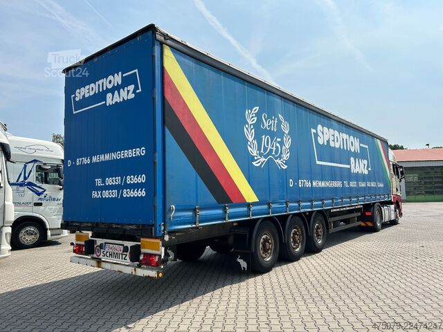 Semirremolque abierto con toldo SCHMITZ CARGOBULL S01 / Rahmen Verzinkt