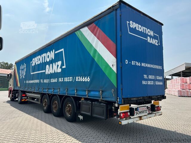 Semirremolque abierto con toldo SCHMITZ CARGOBULL S01 / Rahmen Verzinkt
