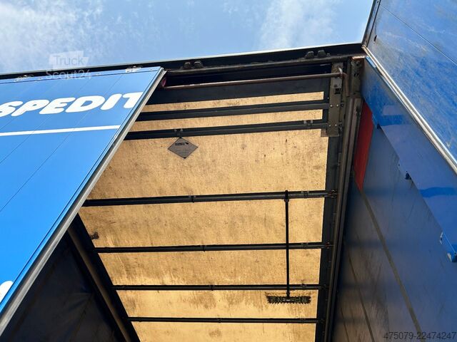 Semirremolque abierto con toldo SCHMITZ CARGOBULL S01 / Rahmen Verzinkt